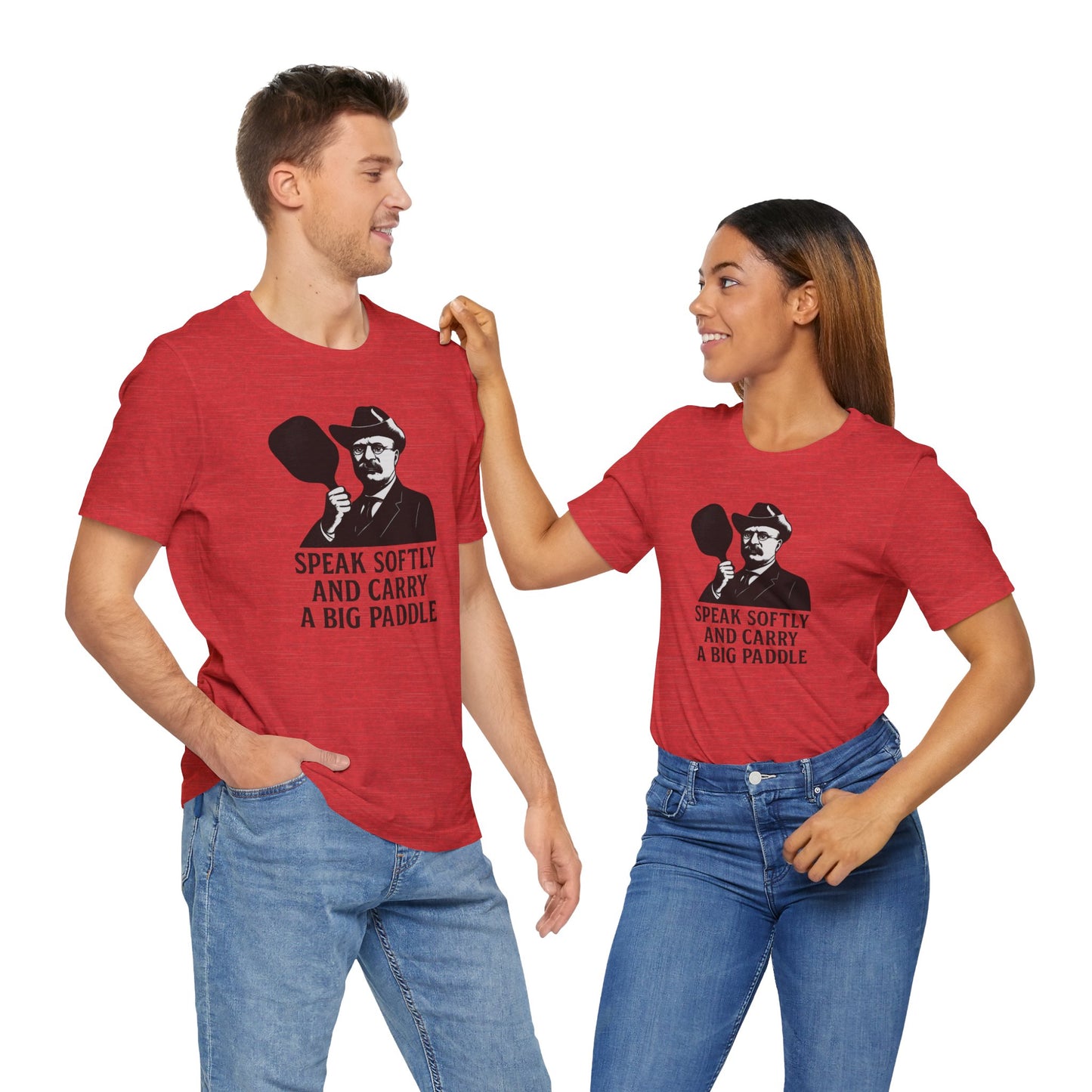 Unisex - The Teddy Roosevelt Pickleball Tee