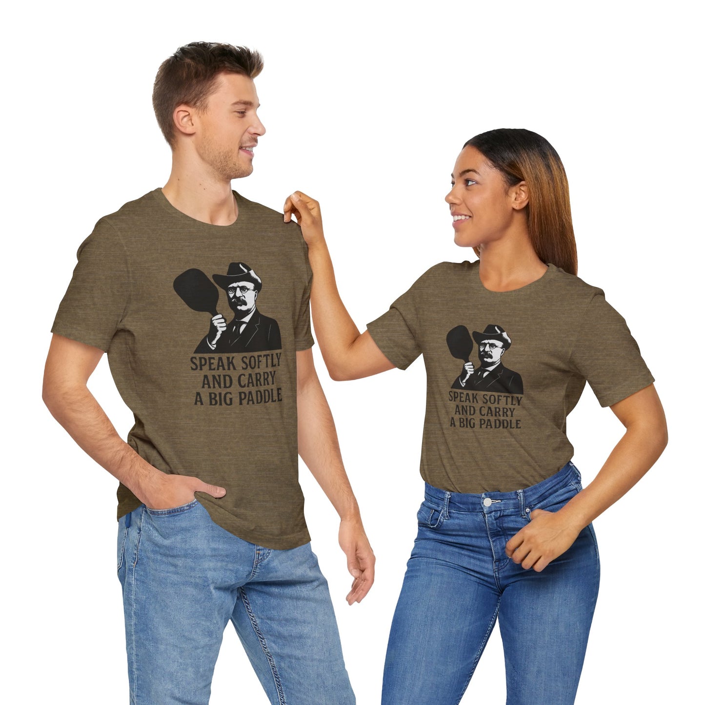 Unisex - The Teddy Roosevelt Pickleball Tee