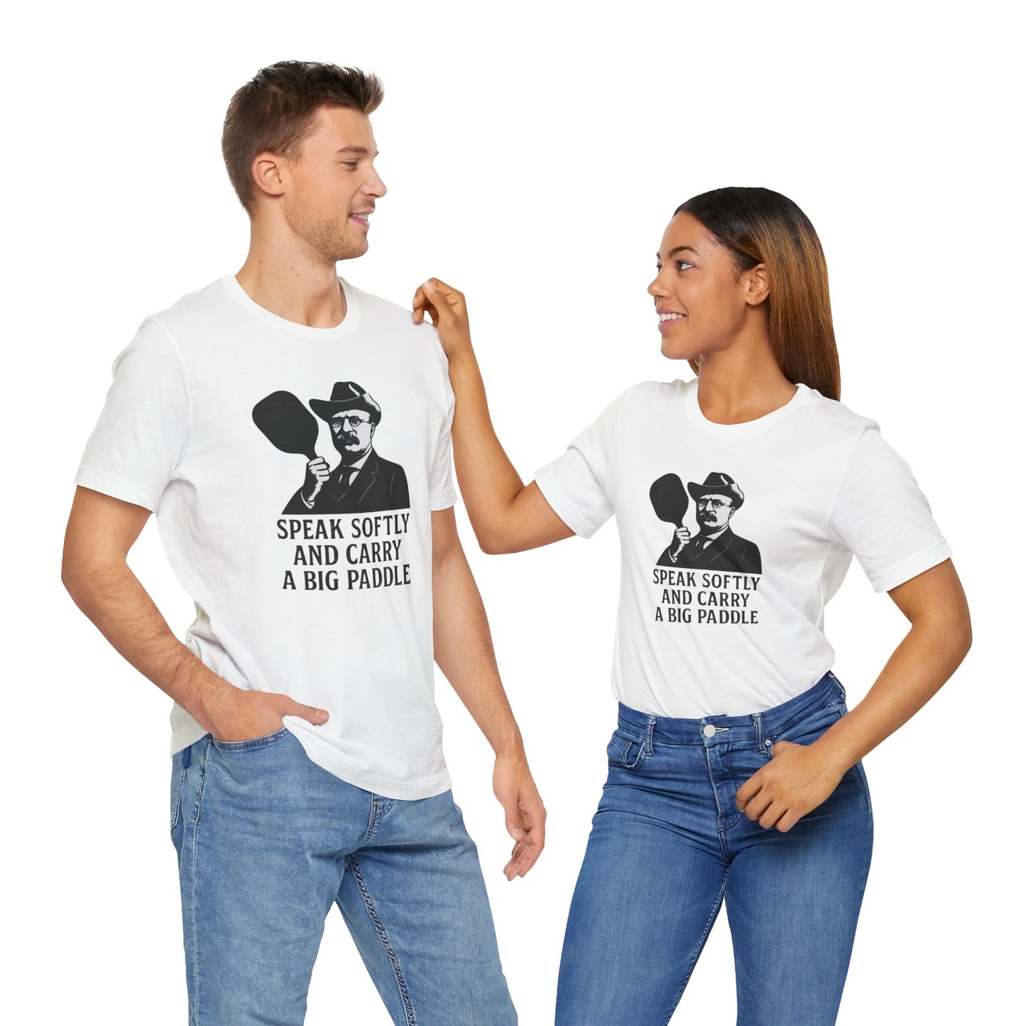 Unisex - The Teddy Roosevelt Pickleball Tee