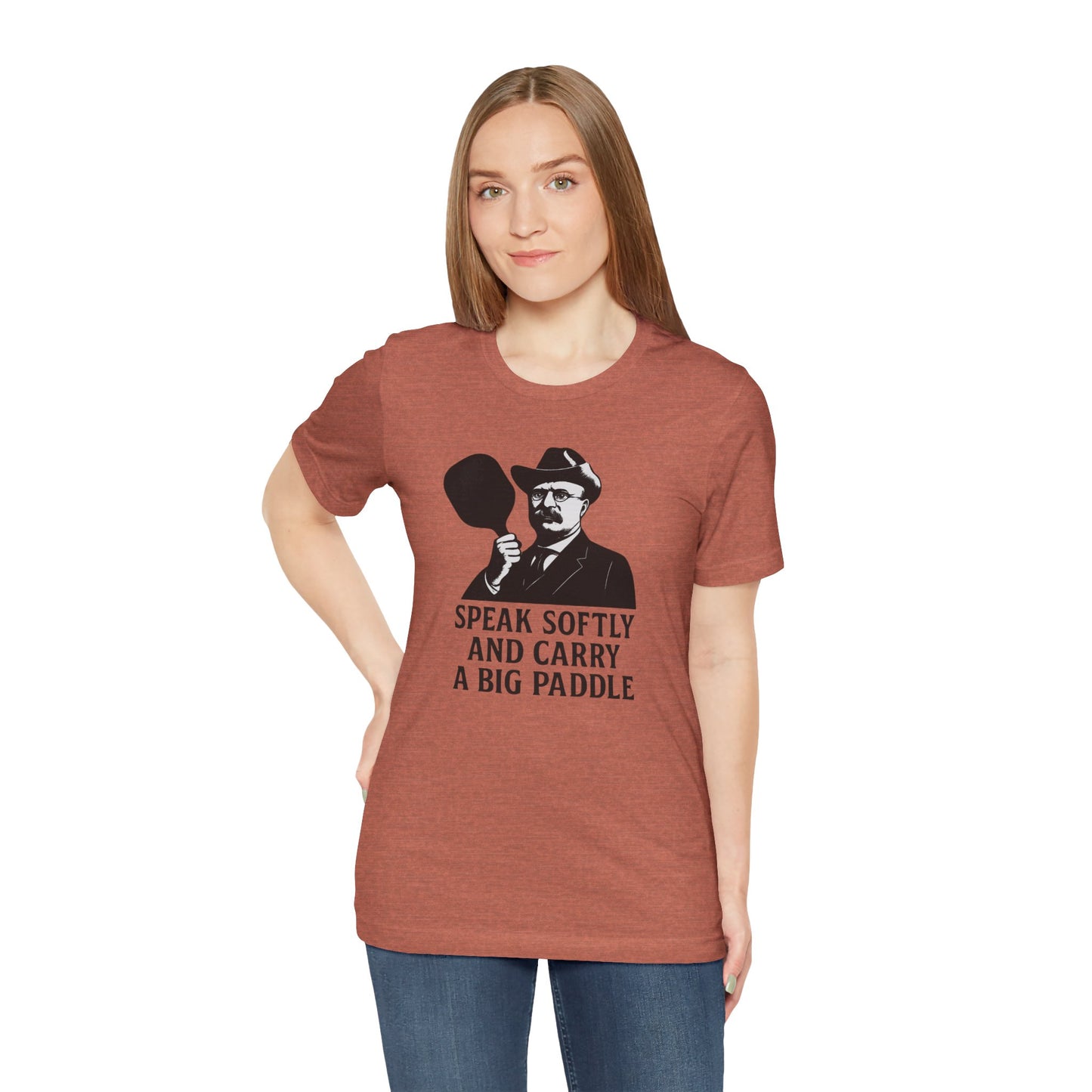 Unisex - The Teddy Roosevelt Pickleball Tee