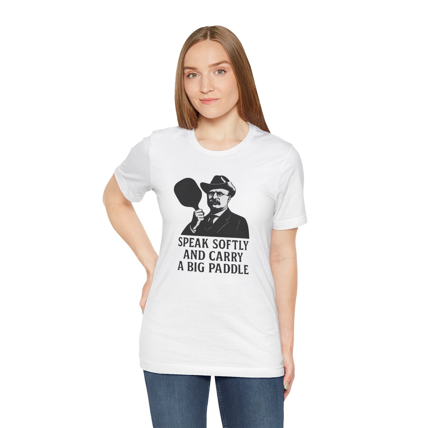Unisex - The Teddy Roosevelt Pickleball Tee