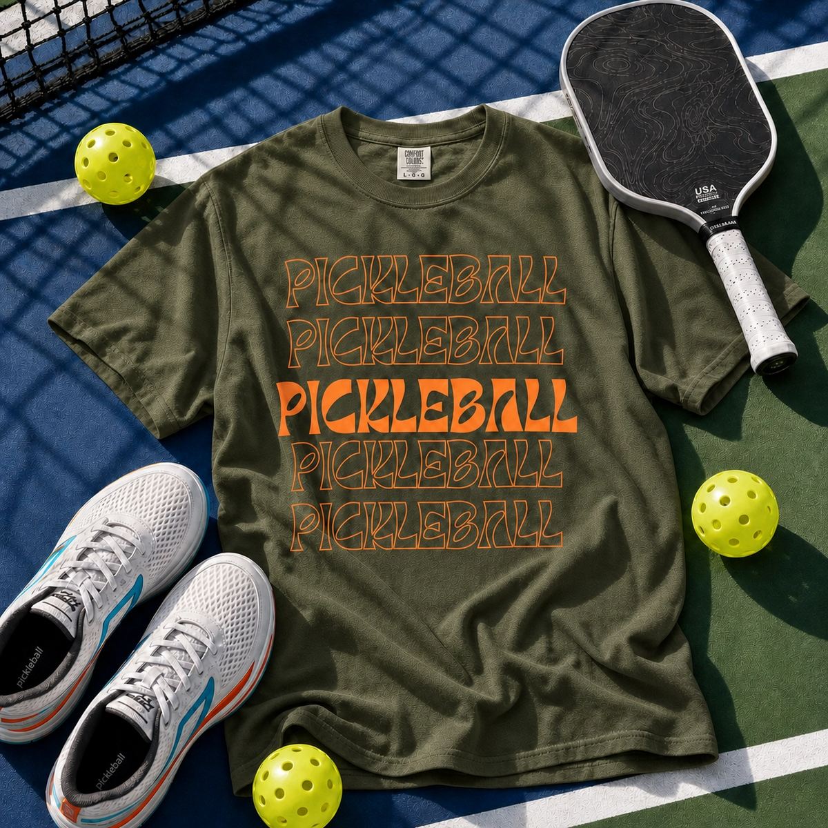 Stacked Pickleball