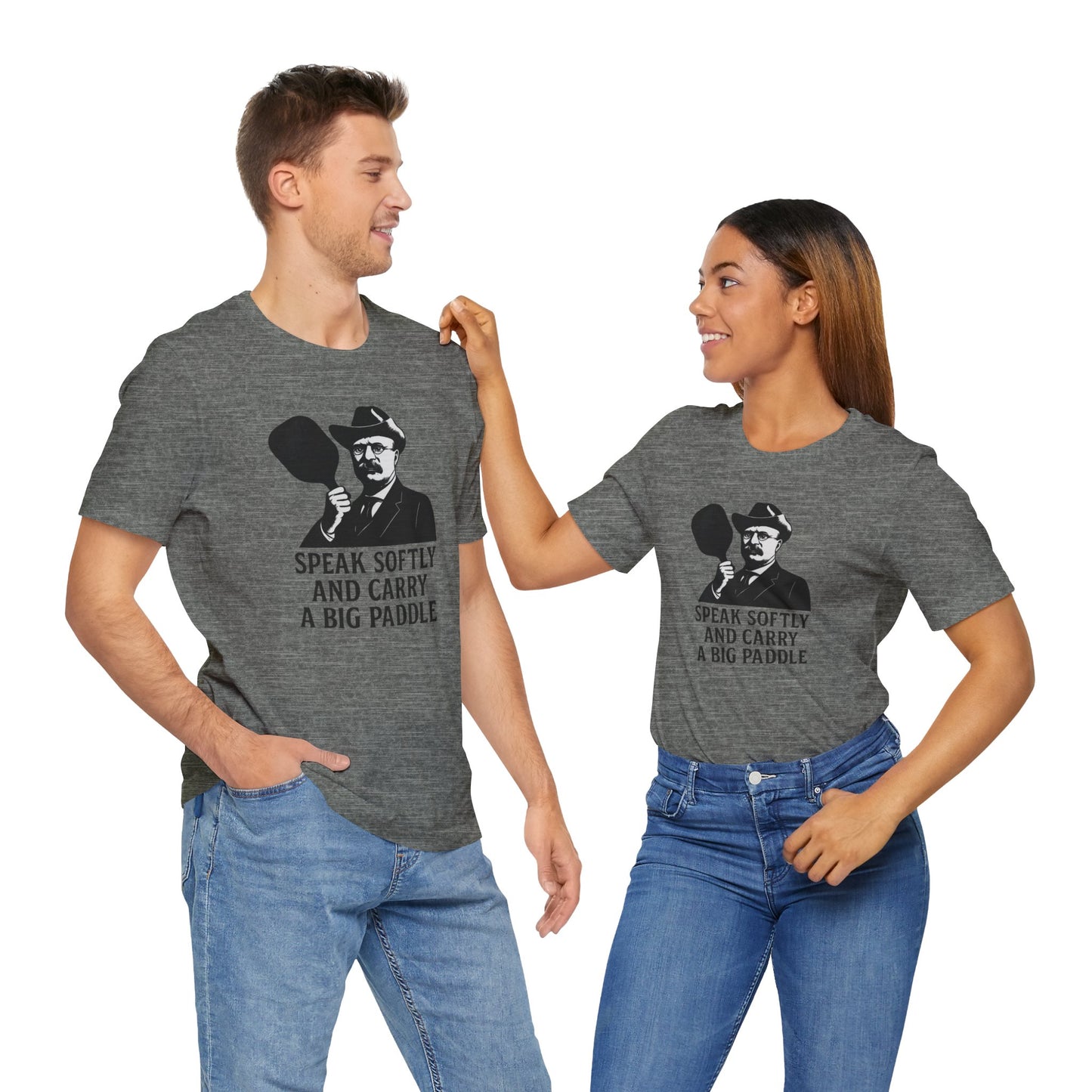 Unisex - The Teddy Roosevelt Pickleball Tee