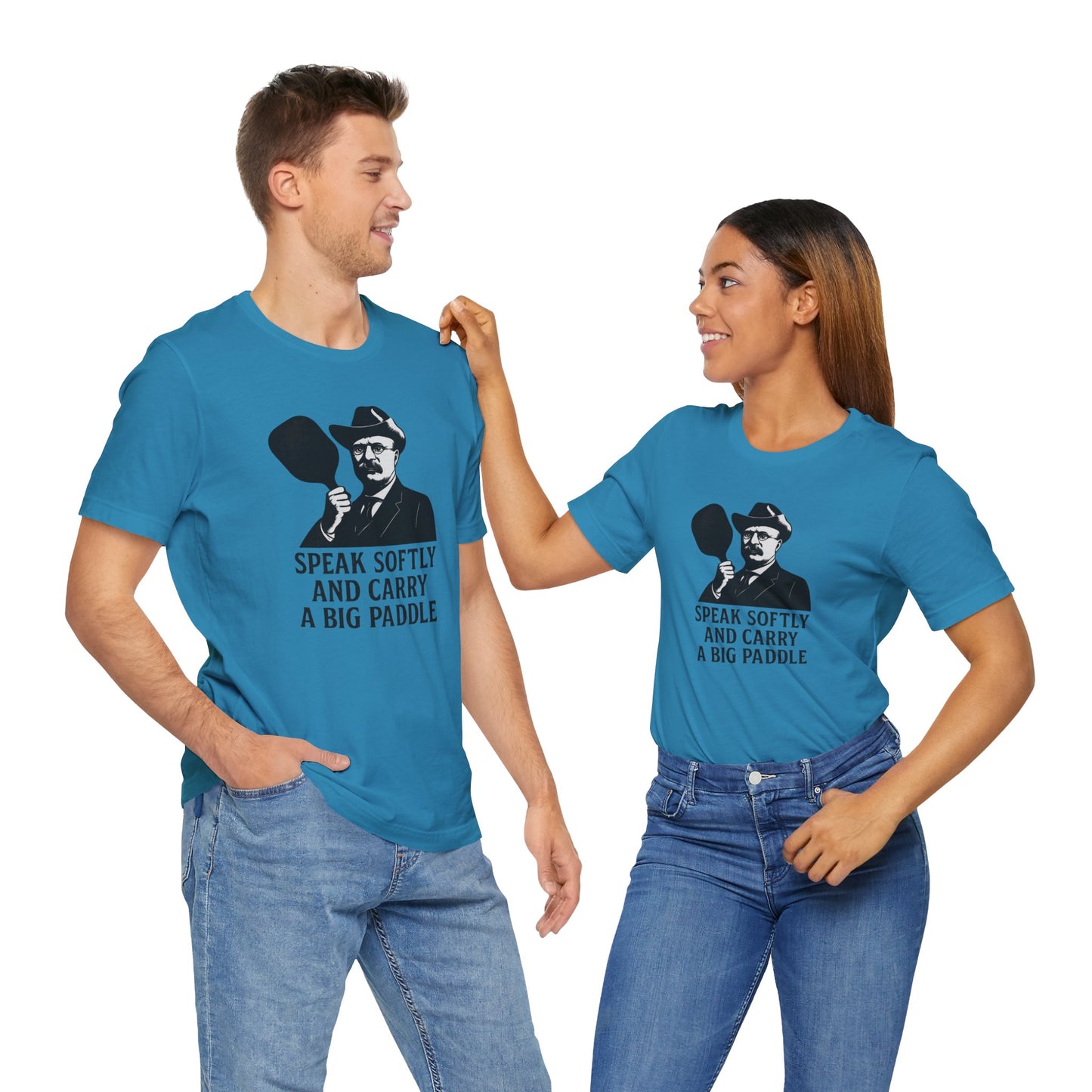 Unisex - The Teddy Roosevelt Pickleball Tee